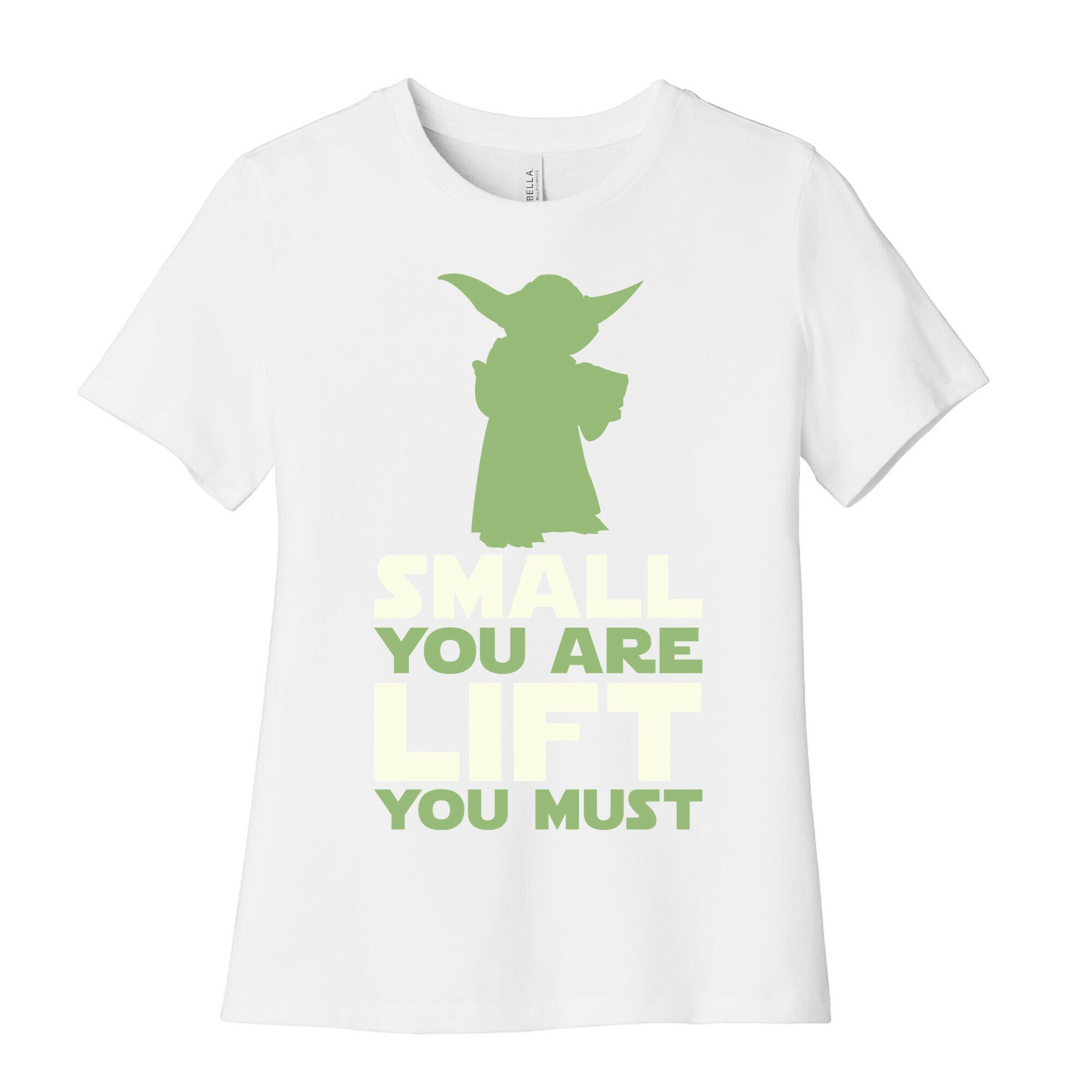Small You Are Lift You Must Women's Cotton Tee